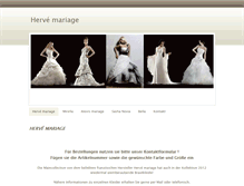 Tablet Screenshot of hervemariage.weebly.com