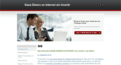 Desktop Screenshot of ganardinerosininvertirdesdecasa.weebly.com