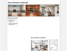Tablet Screenshot of cheapikeakitchencabinets.weebly.com