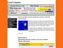 Tablet Screenshot of carseclasses.weebly.com