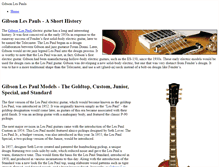 Tablet Screenshot of gibsonlespauls.weebly.com