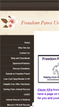 Mobile Screenshot of freedompawsunited.weebly.com
