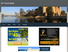 Tablet Screenshot of dhtraveldeals.weebly.com