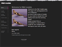 Tablet Screenshot of mhmodels.weebly.com