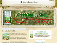 Tablet Screenshot of barleyhealth.weebly.com