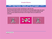 Tablet Screenshot of femalepirates.weebly.com