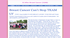 Desktop Screenshot of 32afterbreastcancer.weebly.com