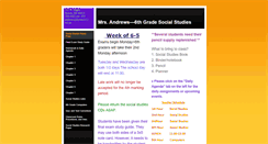 Desktop Screenshot of msandrews.weebly.com