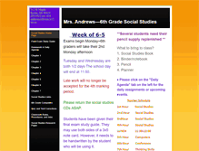 Tablet Screenshot of msandrews.weebly.com