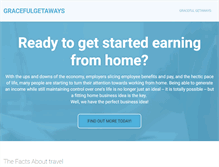 Tablet Screenshot of gracefulgetaways.weebly.com