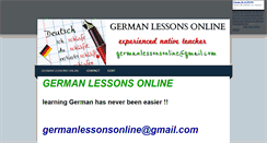 Desktop Screenshot of germanclasses.weebly.com