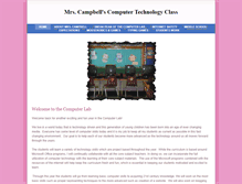 Tablet Screenshot of computercampbell.weebly.com