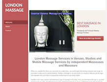 Tablet Screenshot of london-massage.weebly.com