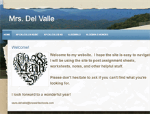 Tablet Screenshot of mrsdelvalle.weebly.com