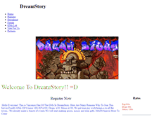 Tablet Screenshot of dreamstorysite.weebly.com