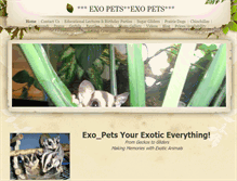 Tablet Screenshot of exopets.weebly.com