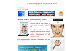 Tablet Screenshot of klinikpergigianhazwanalia.weebly.com