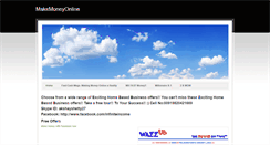 Desktop Screenshot of makeunlimitedmoneyonline.weebly.com