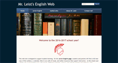 Desktop Screenshot of mrleist.weebly.com