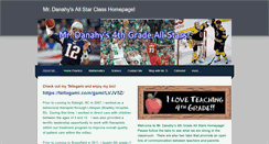 Desktop Screenshot of mrdanahysallstarclass.weebly.com