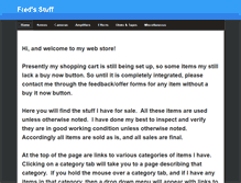 Tablet Screenshot of fredsstuff.weebly.com