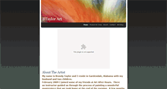 Desktop Screenshot of btaylor-art.weebly.com