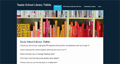 Desktop Screenshot of librarytidbits.weebly.com