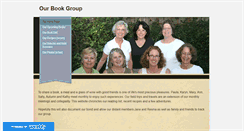 Desktop Screenshot of ourbookgroup.weebly.com