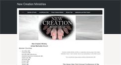 Desktop Screenshot of newcreationministry.weebly.com