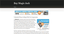 Desktop Screenshot of buymagicjack.weebly.com