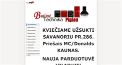 Desktop Screenshot of buitinetechnikapigiau.weebly.com