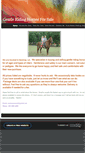 Mobile Screenshot of gentleridinghorses.weebly.com