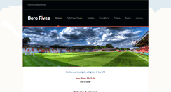 Desktop Screenshot of borofives.weebly.com