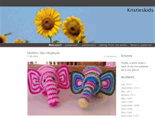Tablet Screenshot of kristieskids.weebly.com