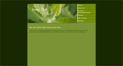Desktop Screenshot of greenclub.weebly.com