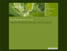 Tablet Screenshot of greenclub.weebly.com