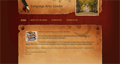 Desktop Screenshot of linderlanguagearts.weebly.com