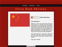 Tablet Screenshot of chinabookreviews.weebly.com