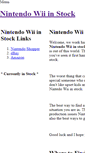 Mobile Screenshot of nintendowiiinstock.weebly.com