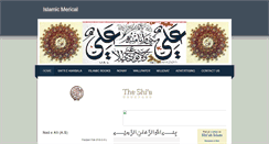 Desktop Screenshot of islamic-merical.weebly.com