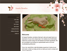 Tablet Screenshot of inspiredcakedesign.weebly.com