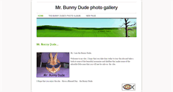 Desktop Screenshot of mrbunnydude.weebly.com