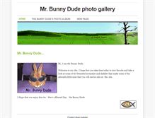 Tablet Screenshot of mrbunnydude.weebly.com