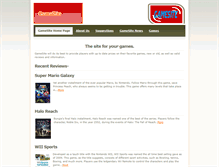 Tablet Screenshot of gamesight.weebly.com