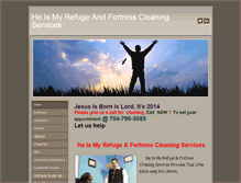 Tablet Screenshot of heismyrefugefortress.weebly.com