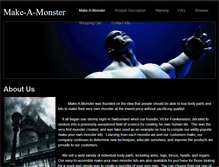 Tablet Screenshot of makeamonster.weebly.com