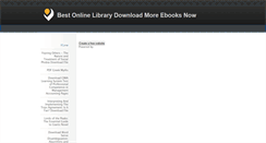 Desktop Screenshot of listenebooksat.weebly.com