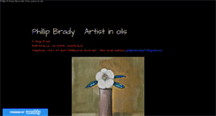 Desktop Screenshot of phillipwbradyartist.weebly.com