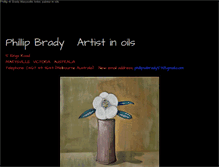 Tablet Screenshot of phillipwbradyartist.weebly.com