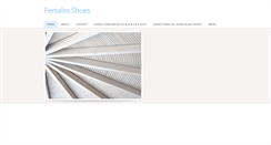 Desktop Screenshot of femalesshoesmq.weebly.com